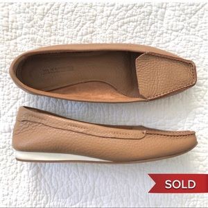 JIL SANDER Moccasins Pebbled Leather